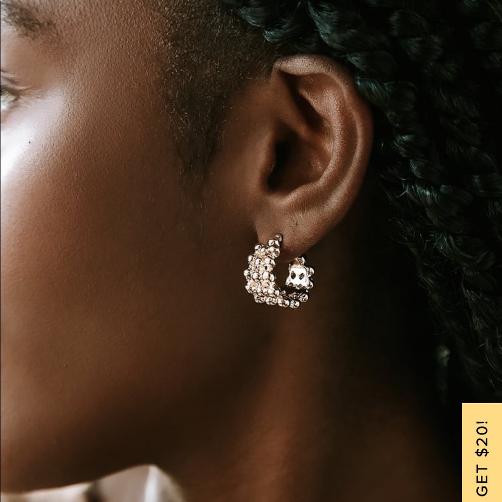 Gold Hoop Earrings